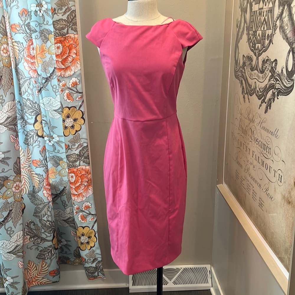 Banana republic 4 petite pink dress